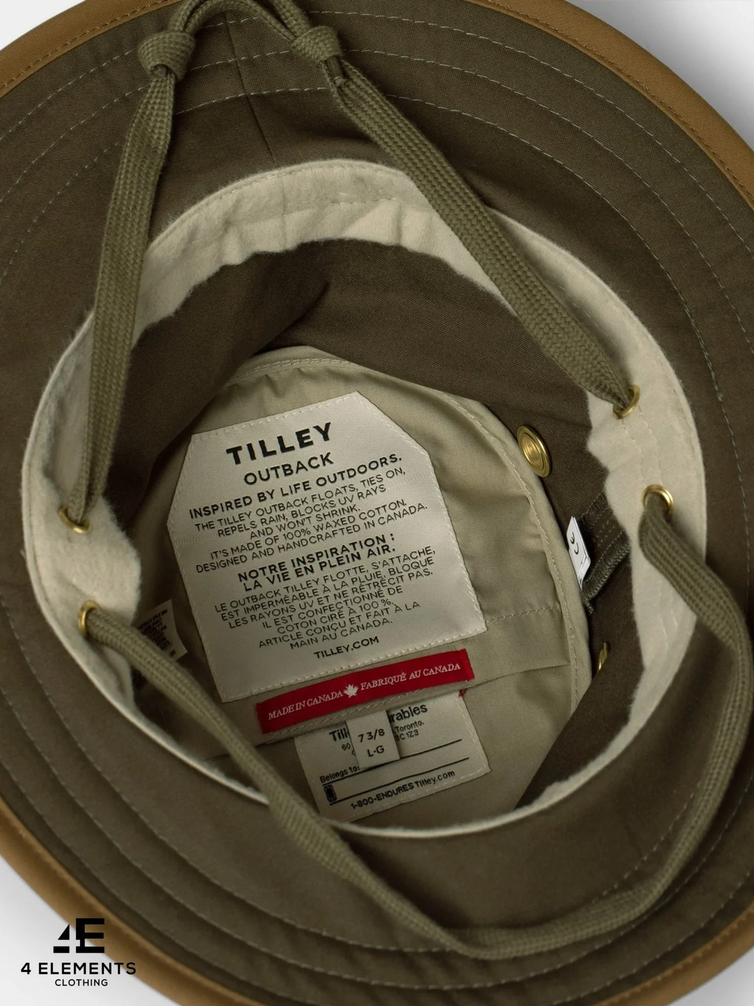 Tilley - TWC7 Outback Waxed Cotton Hat - Image 3